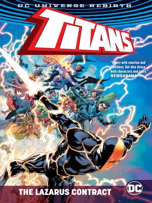 cover image of Titans: The Lazarus Contract